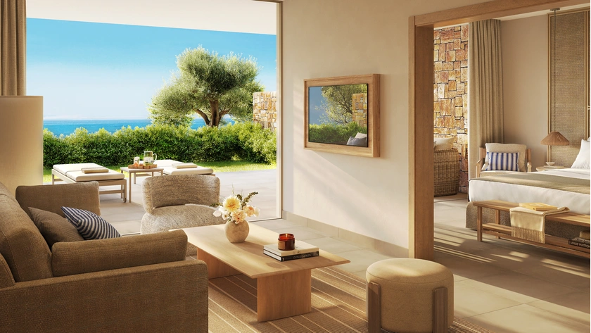 Deluxe Two Bedroom Bungalow Suite Private Garden Sea View
