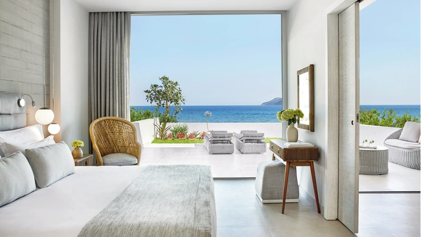 One Bedroom Suite with Private Garden Sea View