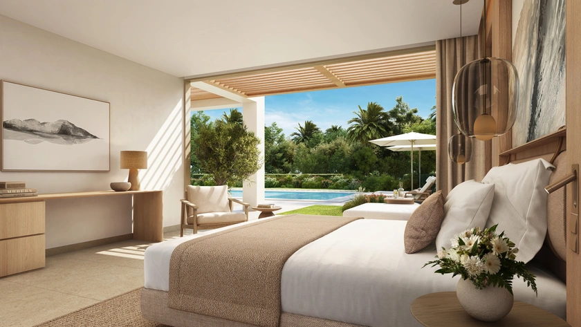 Deluxe Four Bedroom Villa Private Pool Bedroom