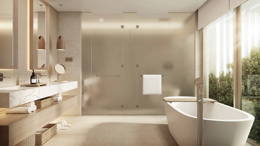 Deluxe Four Bedroom Villa Private Pool Bathroom
