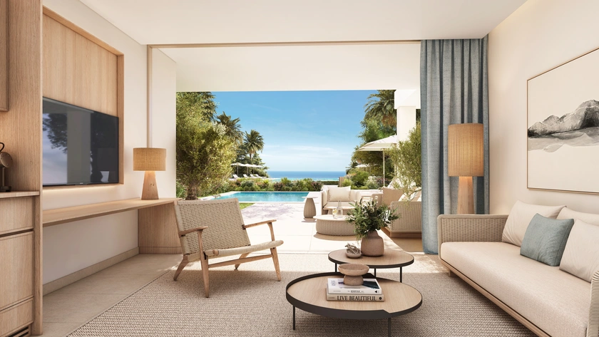 Deluxe Three Bedroom Suite Private Pool Sea View