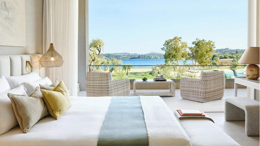 Deluxe One Bedroom Bungalow Suite Balcony Sea Front View