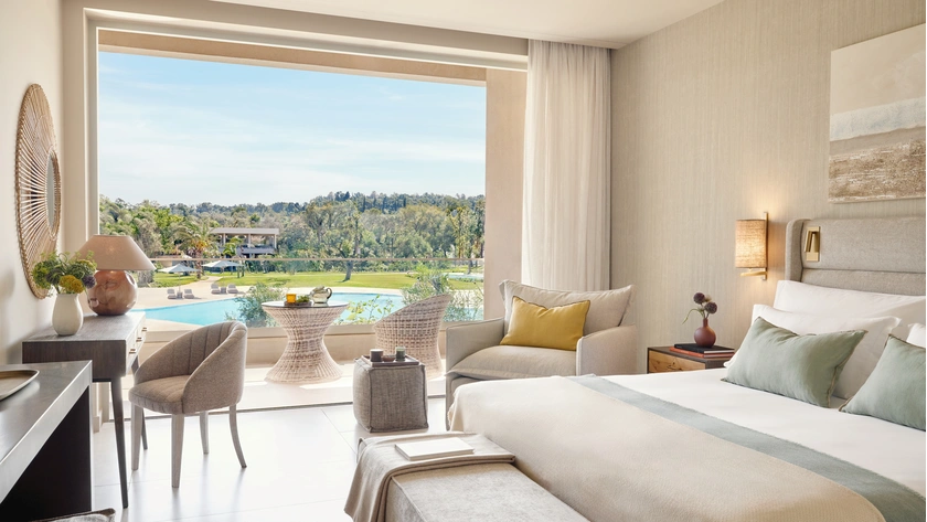 Family Room Pool View