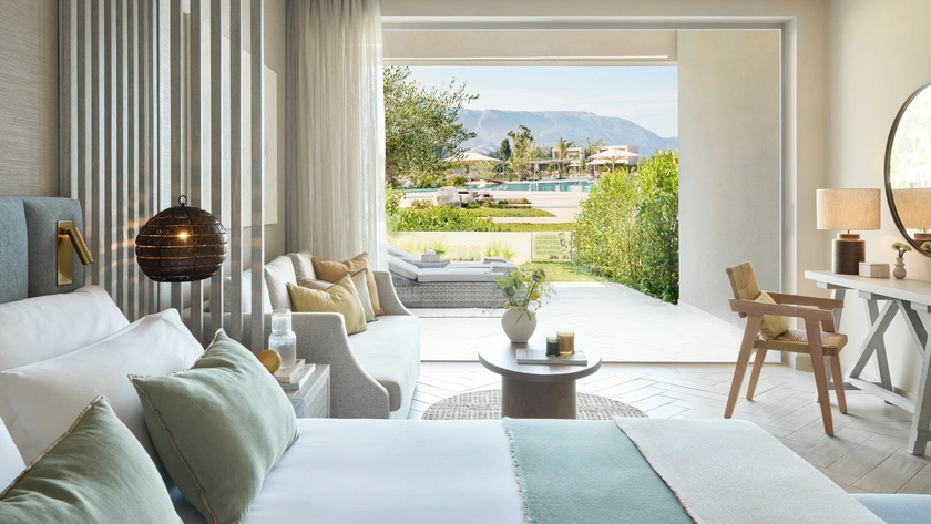 Junior Suite Private Garden Pool View