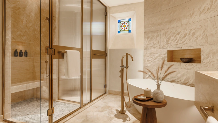 One Bedroom Al Bahar Villa - Bathroom