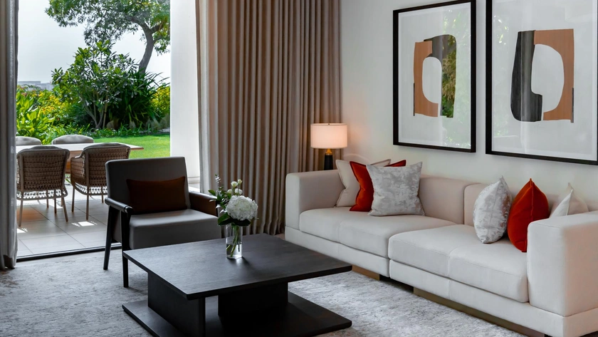 Five Bedroom Marina Skyline View Villa - Living Area