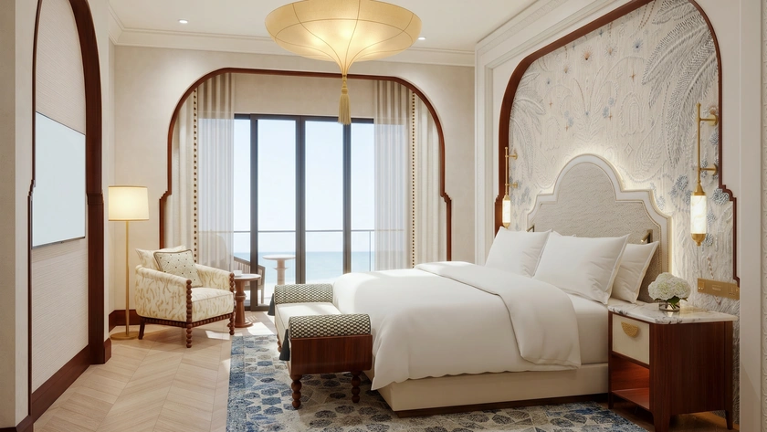 Two Bedroom Ocean Skyline Suite Main Bedroom