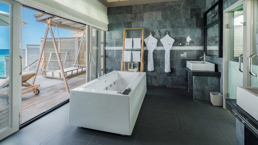 Sunset Water Villa Bathroom