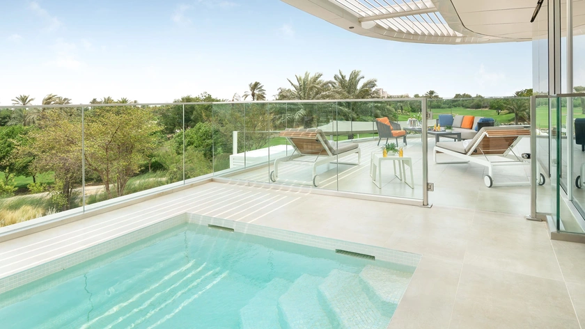 One Bedroom Private Pool Suite Terrace