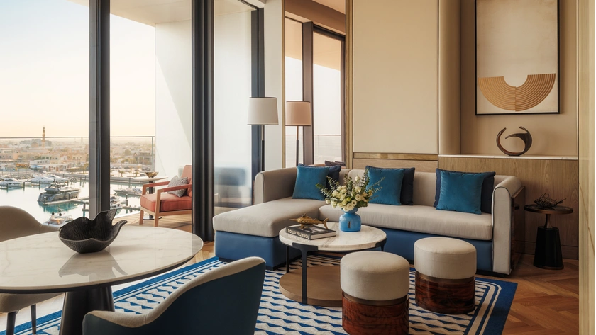 Marina Deluxe Suite Living Area