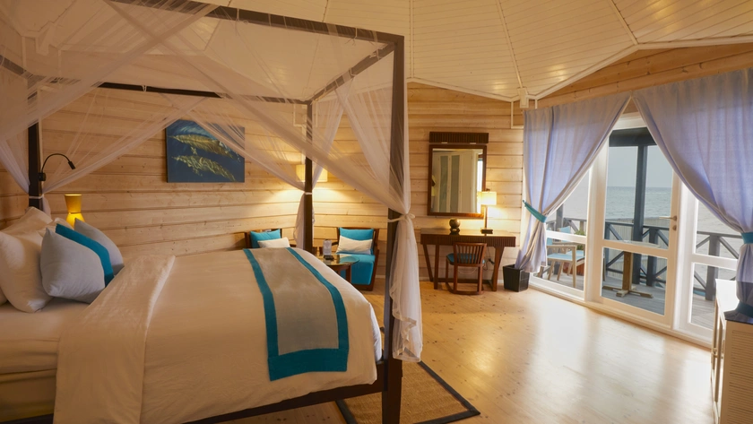 Sangu Water Villa Bedroom