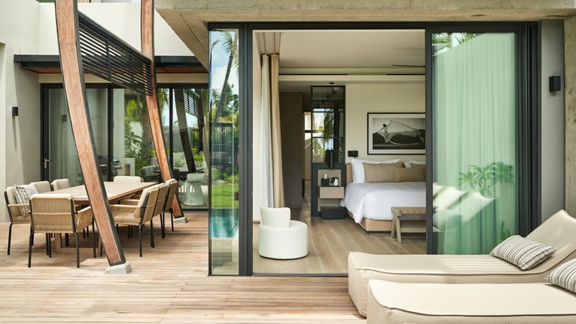 LUX Pool Villa Bedroom