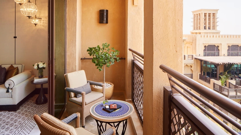 Arabian Deluxe Room Balcony