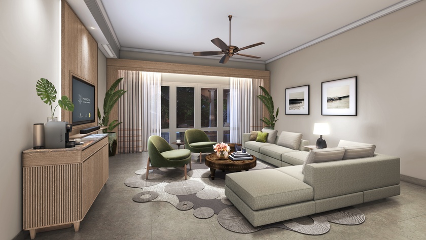 Exclusive Pool Villa Living Area