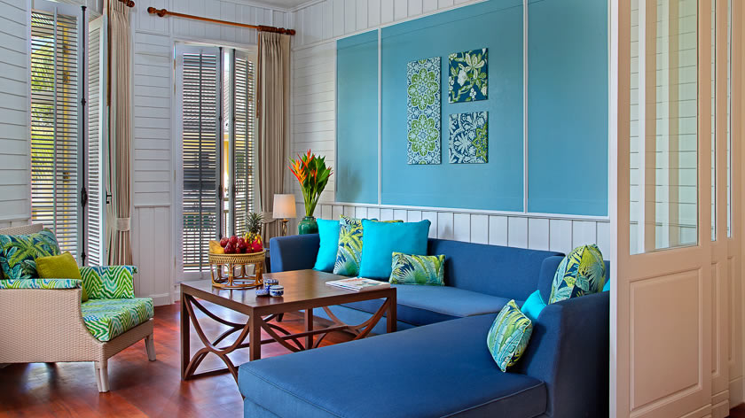 Deluxe Lamai Suite Living Room