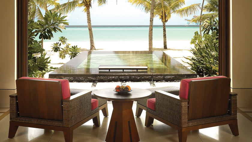 Beach Villa with Pool View