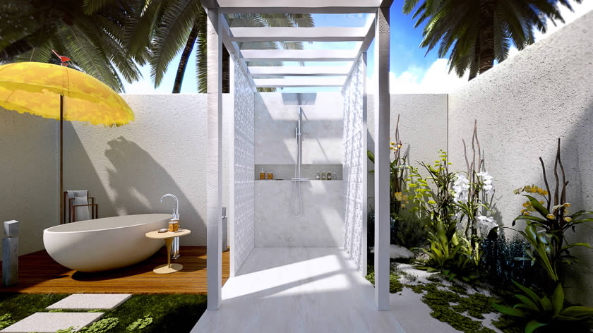 Outdoor Bathroom