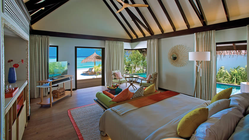 Stunning view from the Earth Villa