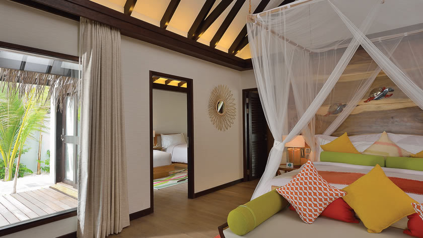 Earth Family Pool Suite Main Bedroom