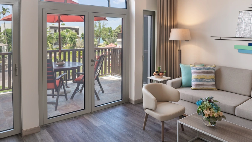 Garden View Junior Suite Seating Area
