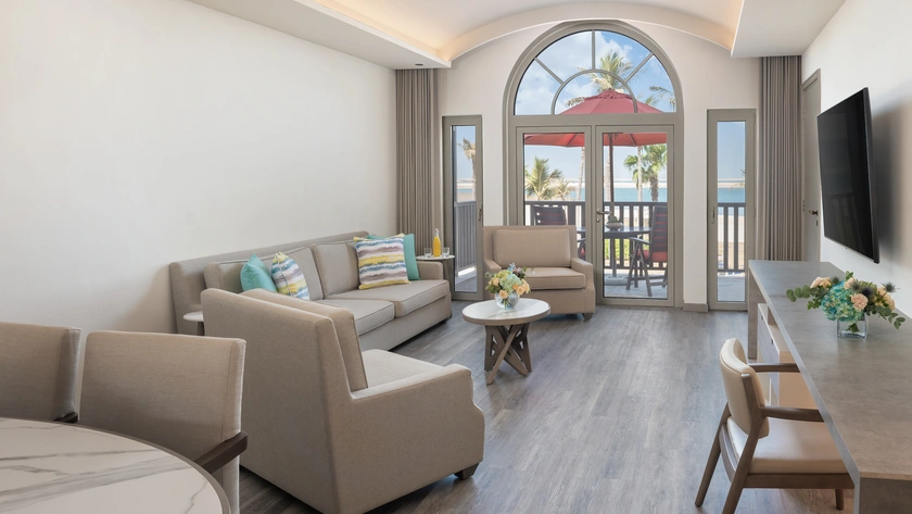 Sea View One Bedroom Suite Living Area