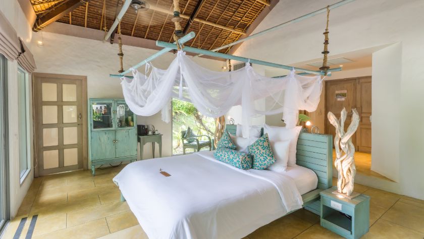 Pool Villa Bedroom Interiors 