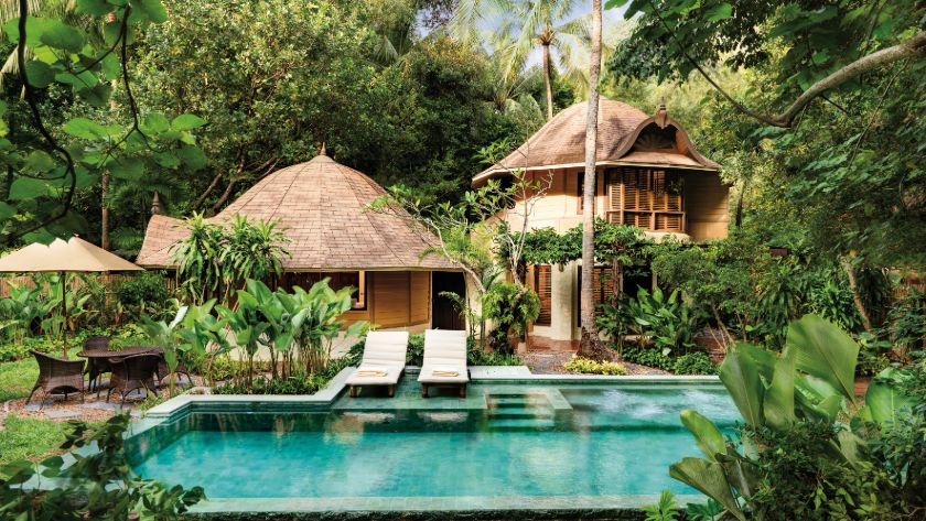 Family Pavilion with Pool