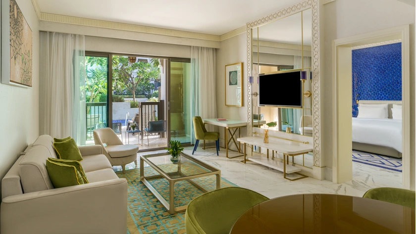 One Bedroom Suite Living Area