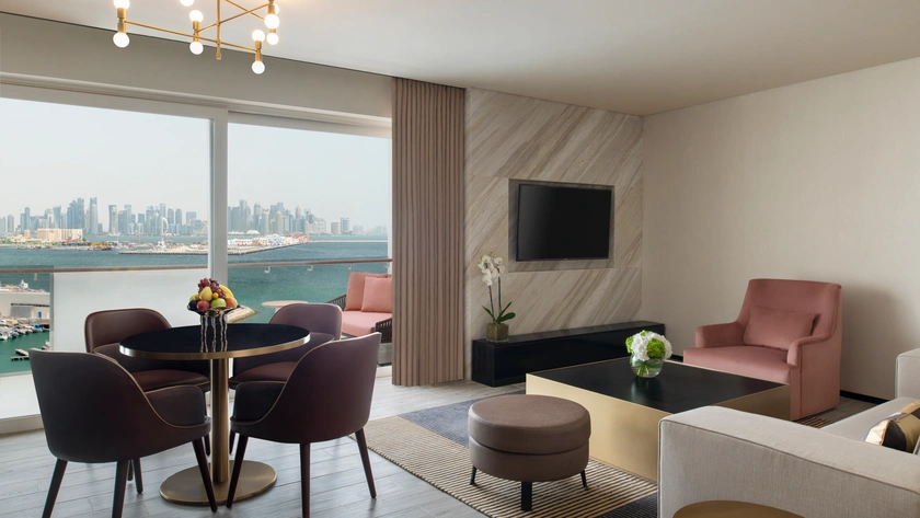 Executive Suite Sea View Living Area
