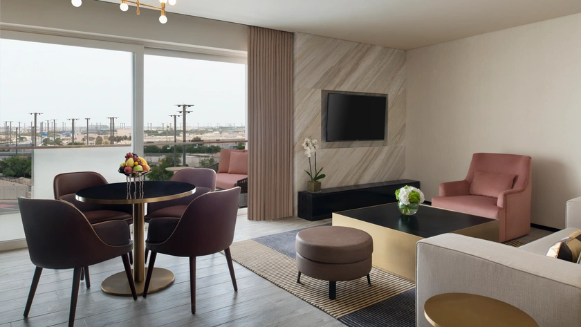 One Bedroom Premium Suite Living Area