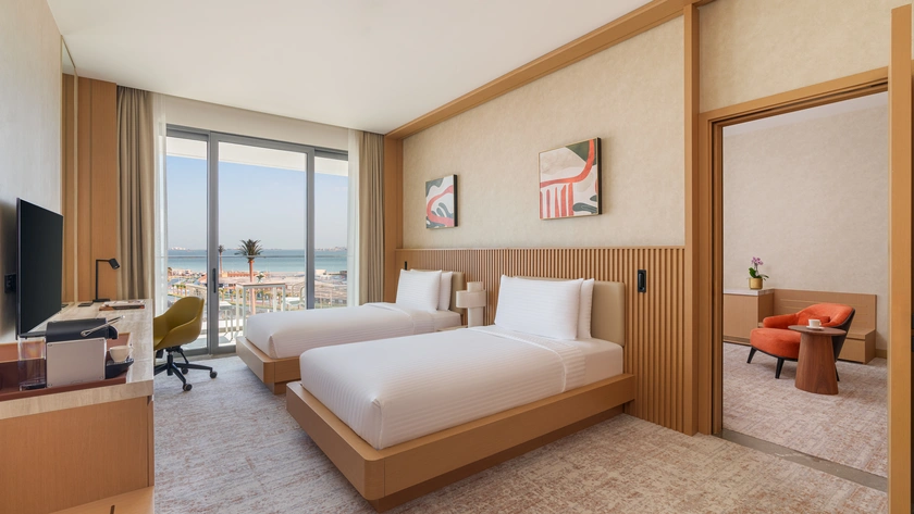 Two Bed Family Room Sea View Twin Room