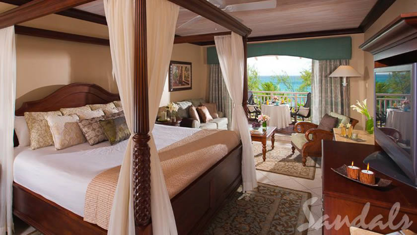 Caribbean Oceanview Penthouse Club Room