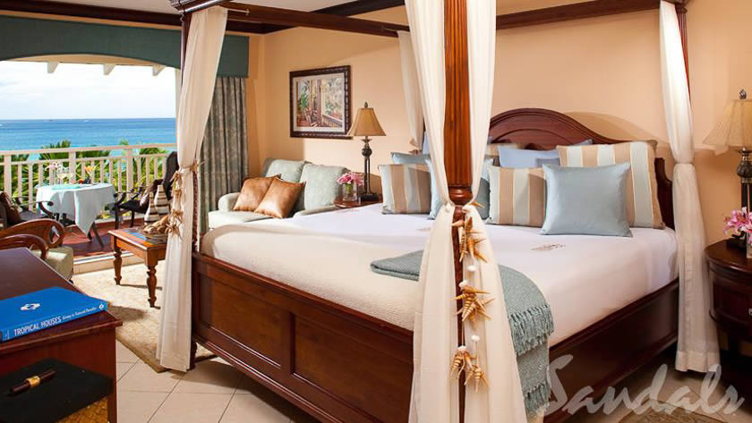 Caribbean Honeymoon Beachview Penthouse Club Room  