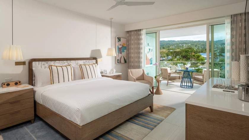 Travertine Luxury Room