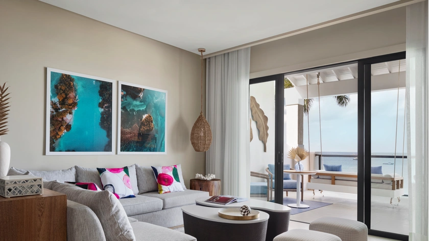 Bamboo Grove One-Bedroom Skypool Butler Suite Living Area