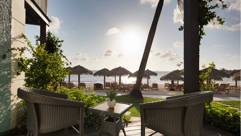 Paradise Beachfront Walkout Club Level Room Terrace