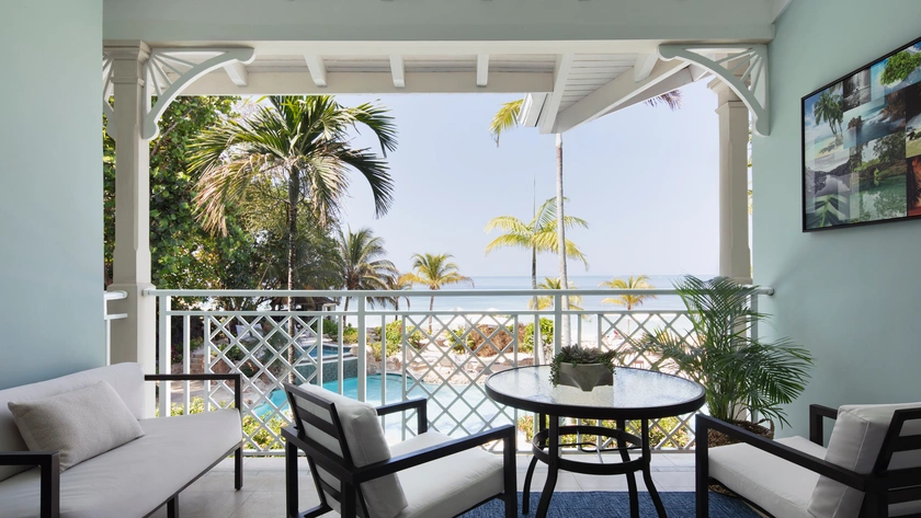 Sundowner Beachfront Penthouse One Bedroom Butler Suite Balcony