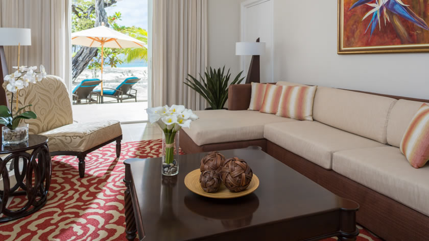 Saffron Beach Suite Living Room