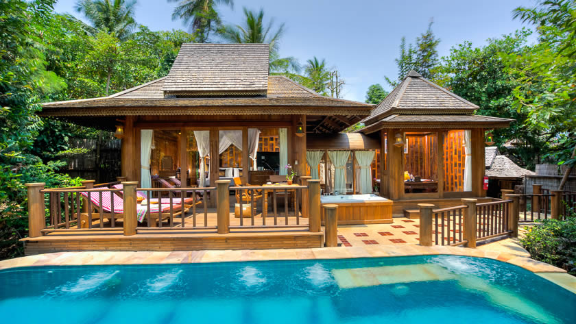Hideaway Pool Villa Suite Exterior