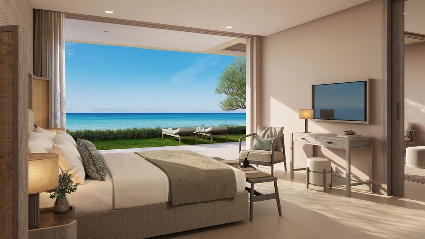 Two Bedroom Suite with Private Garden Sea View