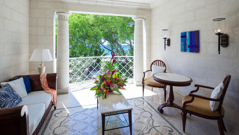 Orchid Room Balcony, Sandy Lane, Barbados