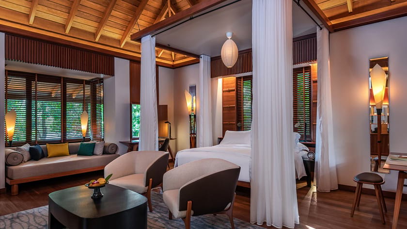 Rainforest Pool Villa Bedroom
