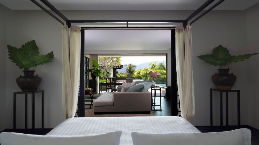 Spa Pool Pavilion Bedroom 
