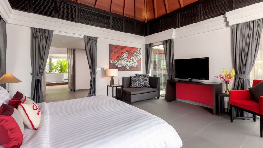 Tropical Pool Villa Interiors 