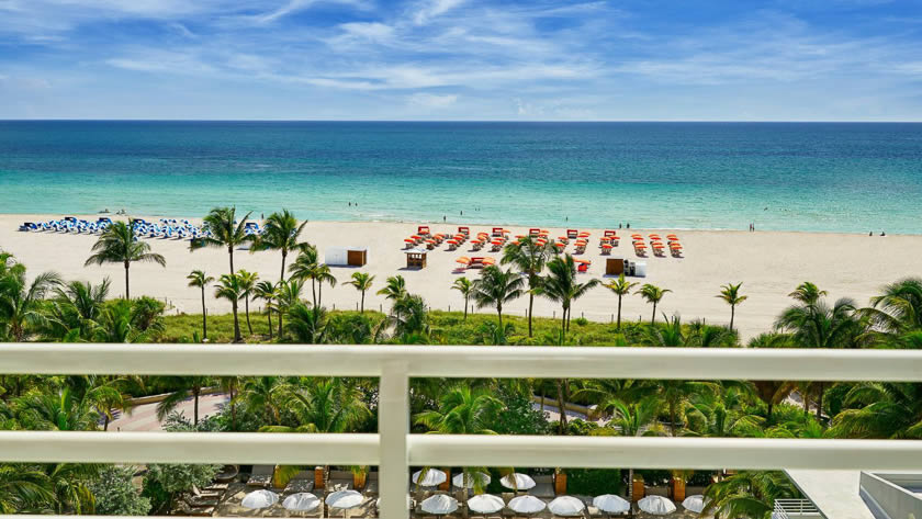 View from Superior Oceanfront King Room 