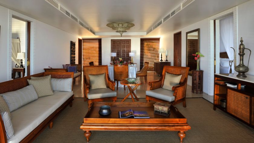 Presidential Pool Villa Living Room