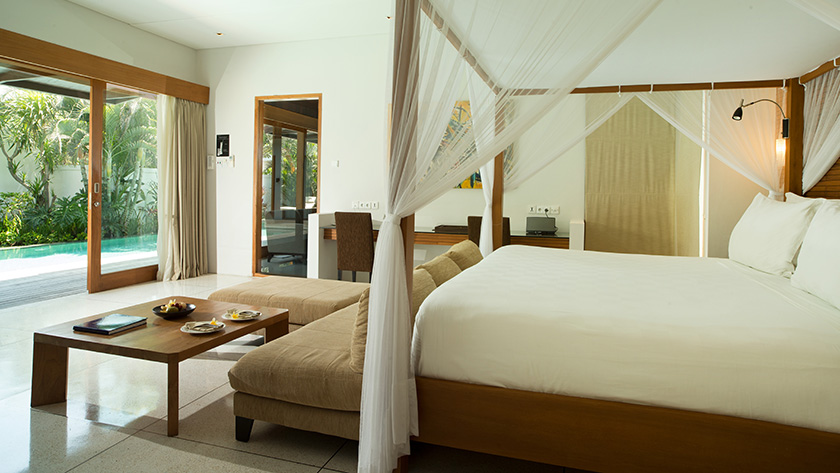 One Bedroom Royal Courtyard Villa Bedroom