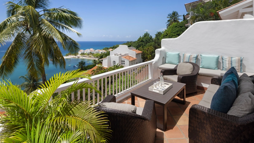 View from Hilltop Two Bedroom Villa
