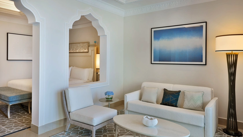 King Ocean View Junior Suite Living Area