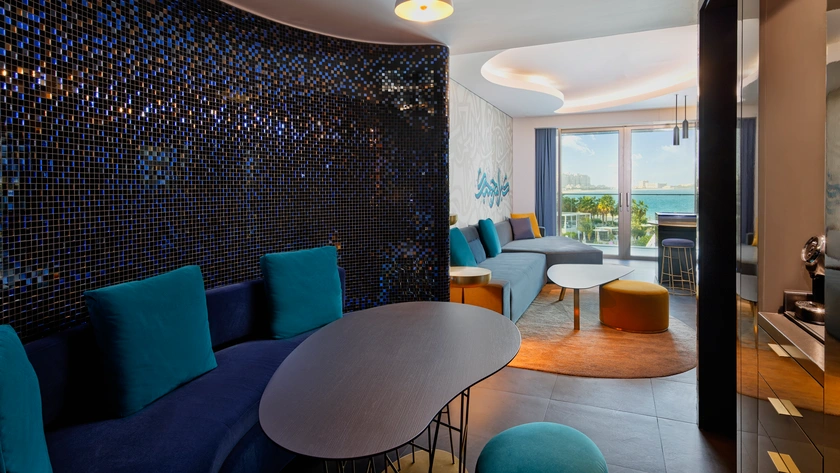 W Suite Lounge Area